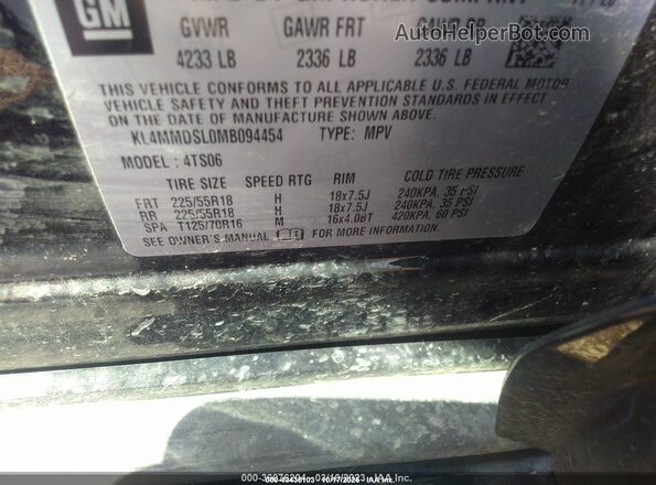 KL4MMDSL0MB094454 2021 BUICK ENCORE Black Շարժիչի բաժամունքի տեսք
