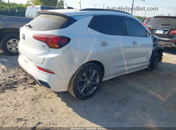 KL4MMDSL1LB114659 2020 BUICK ENCORE Белый Задняя правая четверть