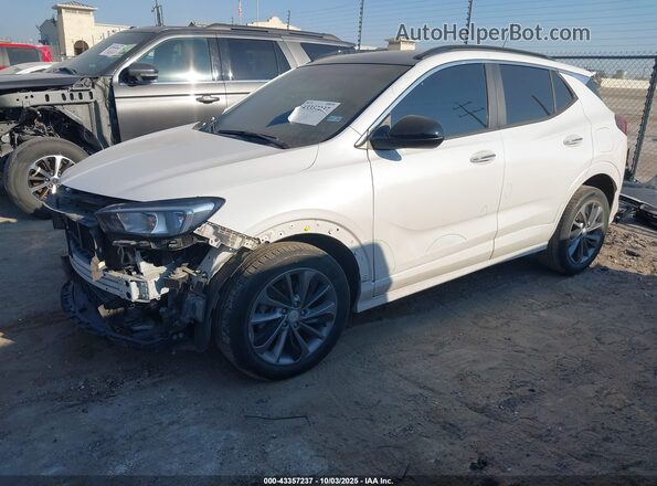 KL4MMDSL1LB114659 2020 BUICK ENCORE Белый Передняя левая четверть