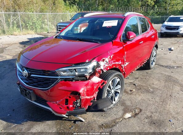 KL4MMDSL8LB106722 2020 BUICK ENCORE Red Front view