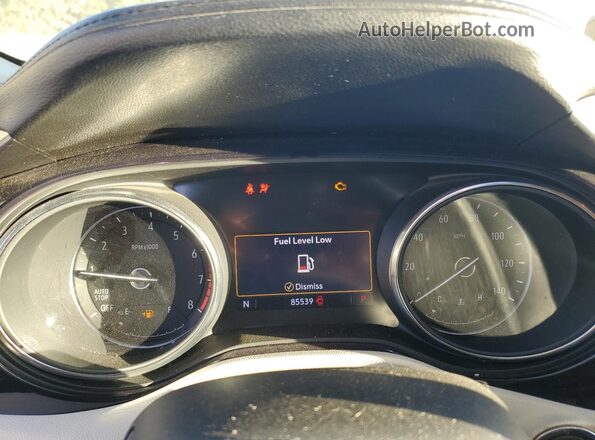 KL4MMDSL8LB110074 2020 BUICK ENCORE Red Instrument cluster view