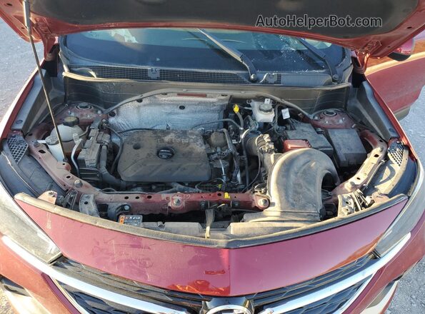 KL4MMDSL8LB110074 2020 BUICK ENCORE Red Engine compartment view