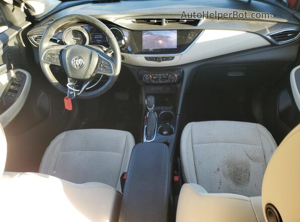 KL4MMDSL8LB110074 2020 BUICK ENCORE Red Dashboard view