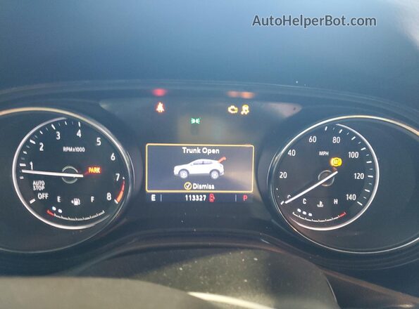 KL4MMDSL8LB116831 2020 BUICK ENCORE Black Instrument cluster view