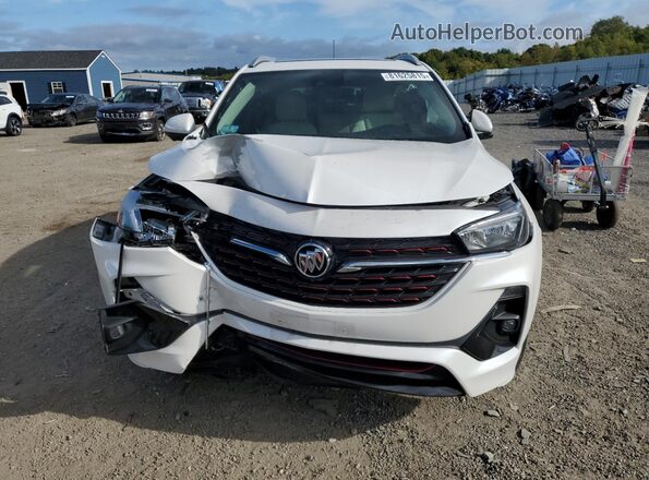KL4MMESL6LB082300 2020 BUICK ENCORE White Front view