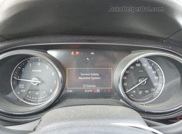 KL4MMESL6LB097850 2020 BUICK ENCORE Black Instrument cluster view