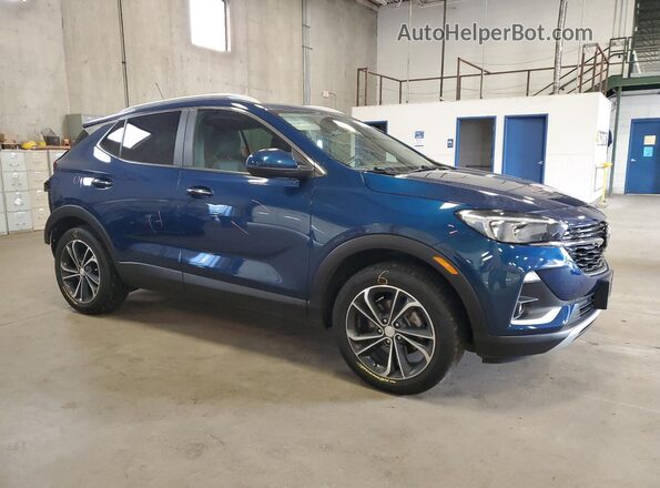 KL4MMESL7LB128314 2020 BUICK ENCORE Blue Передня права чверть