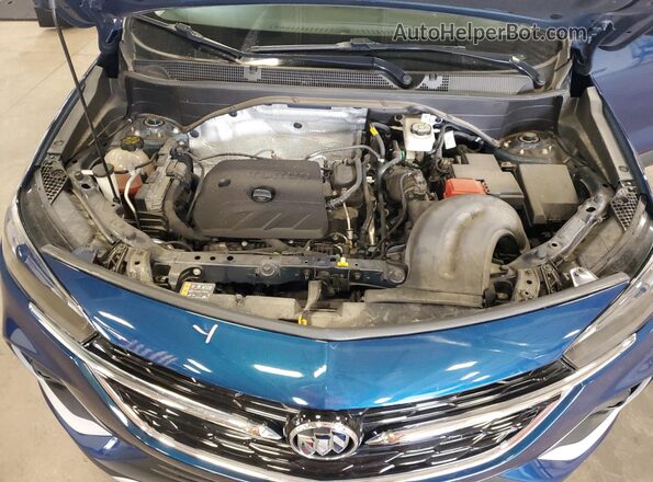 KL4MMESL7LB128314 2020 BUICK ENCORE Blue Вид підкапотного простору