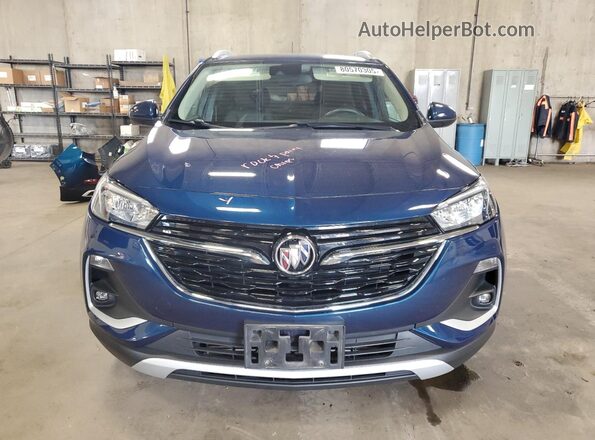 KL4MMESL7LB128314 2020 BUICK ENCORE Blue Вид спереду