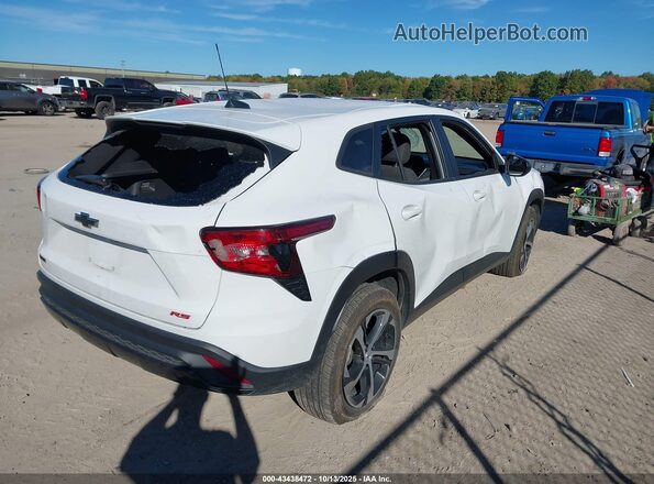 KL77LGE20RC073791 2024 CHEVROLET TRAX White Rear right