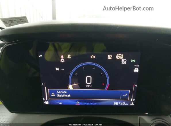 KL77LHE24RC063495 2024 CHEVROLET TRAX Синий 
