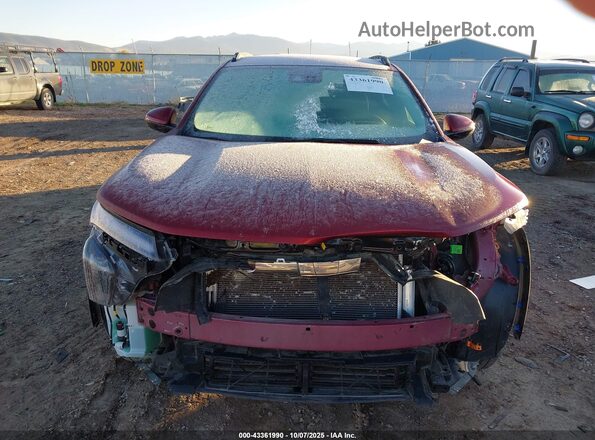 KL77LHE24RC236576 2024 CHEVROLET TRAX Red Widok zestawu wskaźników