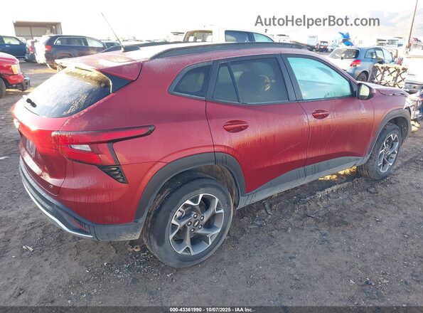 KL77LHE24RC236576 2024 CHEVROLET TRAX Red Tył prawy