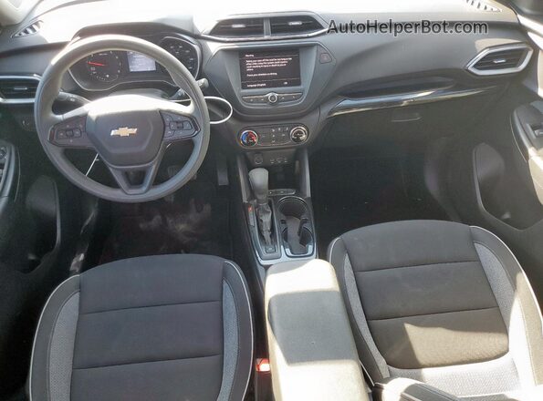 KL79MMS21PB177895 2023 CHEVROLET TRAILBLAZER Black წინა პანელის ხედი