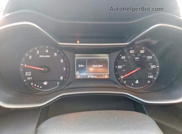 KL79MMS21PB177895 2023 CHEVROLET TRAILBLAZER Black ხელსაწყოთა პანელის ხედი