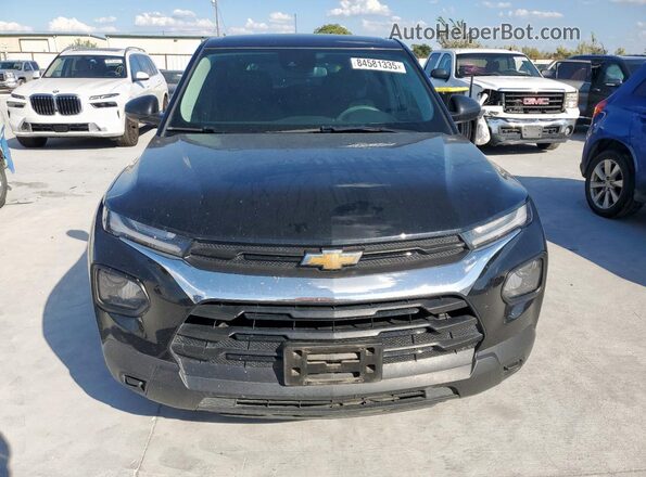 KL79MMS21PB177895 2023 CHEVROLET TRAILBLAZER Black წინა ხედი