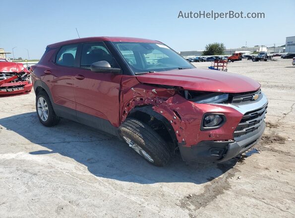 KL79MMS26MB014770 2021 CHEVROLET TRAILBLAZER Red Передня права чверть
