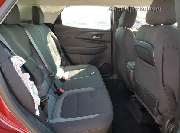 KL79MMS26MB014770 2021 CHEVROLET TRAILBLAZER Red Вид задньої частини салону