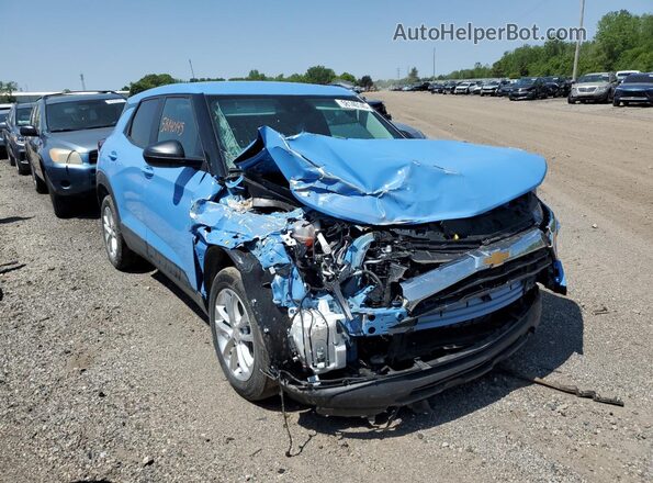 KL79MMS2XRB199008 2024 CHEVROLET TRAILBLAZER Blue 