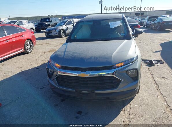 KL79MMSL7RB136263 2024 CHEVROLET TRAILBLAZER Gray Вид щитка приладів