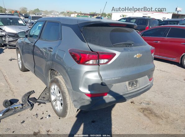 KL79MMSL7RB136263 2024 CHEVROLET TRAILBLAZER Gray Задня ліва чверть