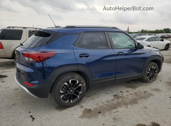 KL79MPS20NB007347 2022 CHEVROLET TRAILBLAZER Blue Trasero derecho