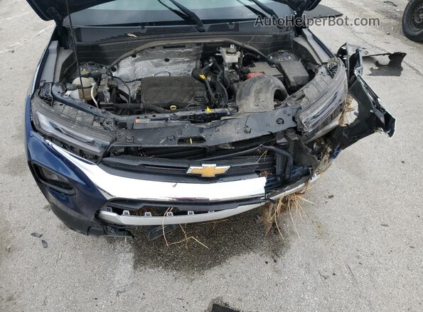 KL79MPS20NB007347 2022 CHEVROLET TRAILBLAZER Blue Vista del compartimento del motor