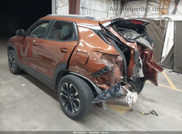 KL79MPS21MB123378 2021 CHEVROLET TRAILBLAZER Brown Rear left