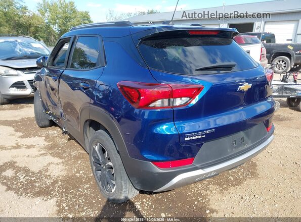 KL79MPS21NB015604 2022 CHEVROLET TRAILBLAZER Blue Trasero izquierdo