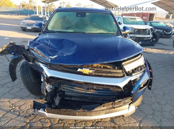 KL79MPS27PB042650 2023 CHEVROLET TRAILBLAZER Blue Սարքավորումների վահանակի տեսք