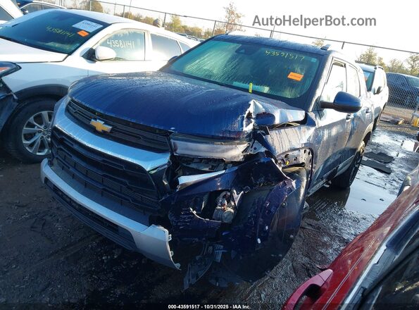 KL79MPSL1NB066321 2022 CHEVROLET TRAILBLAZER Blue Przód lewy