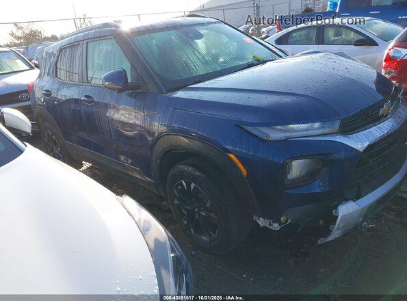 KL79MPSL1NB066321 2022 CHEVROLET TRAILBLAZER Blue Widok wnętrza 360 stopni