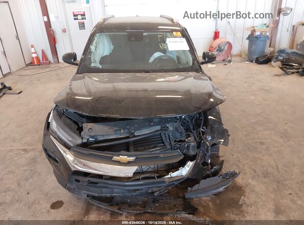 KL79MPSL3NB055563 2022 CHEVROLET TRAILBLAZER Black Widok deski rozdzielczej