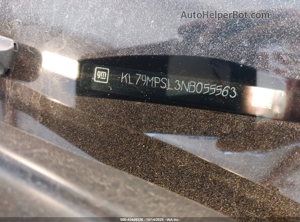 KL79MPSL3NB055563 2022 CHEVROLET TRAILBLAZER Black Widok komory silnika