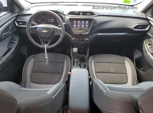 KL79MPSL5PB094500 2023 CHEVROLET TRAILBLAZER Blue Widok deski rozdzielczej
