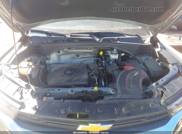 KL79MPSL7MB107520 2021 CHEVROLET TRAILBLAZER Gray უკანა ხედი