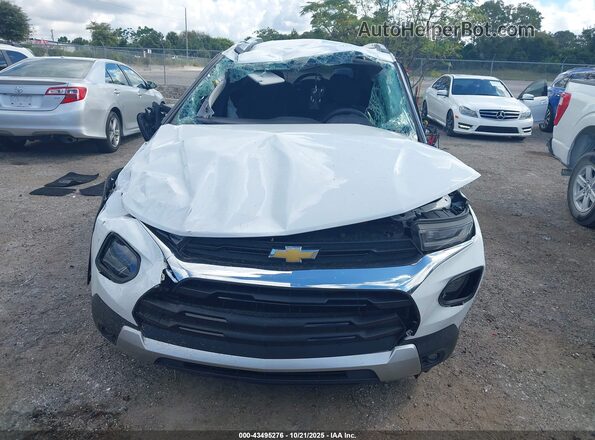 KL79MPSL7NB061284 2022 CHEVROLET TRAILBLAZER White Դիմացի տեսք