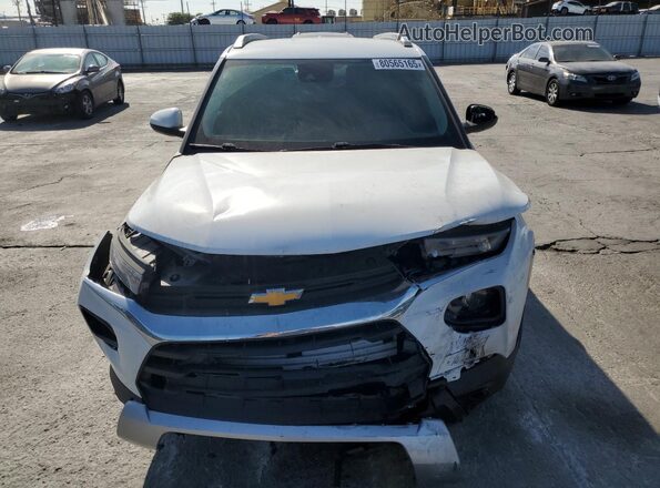 KL79MPSL8MB038997 2021 CHEVROLET TRAILBLAZER White 