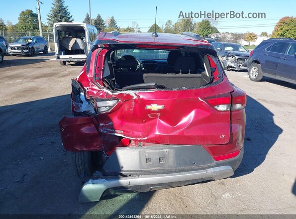 KL79MRSL1MB070296 2021 CHEVROLET TRAILBLAZER Red წინა ხედი
