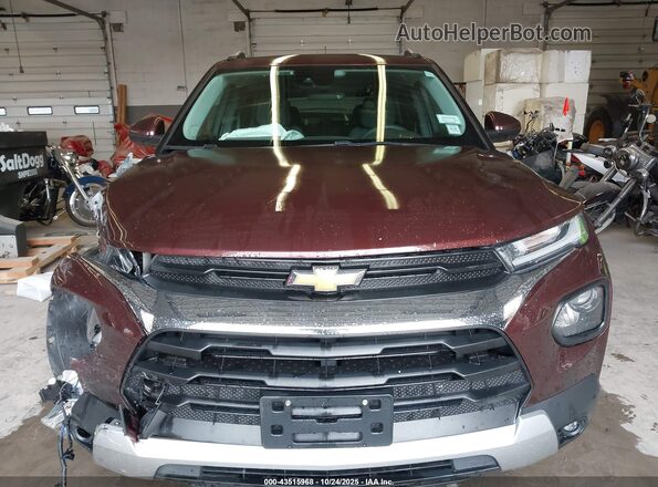 KL79MRSL2NB128529 2022 CHEVROLET TRAILBLAZER Red Widok zestawu wskaźników