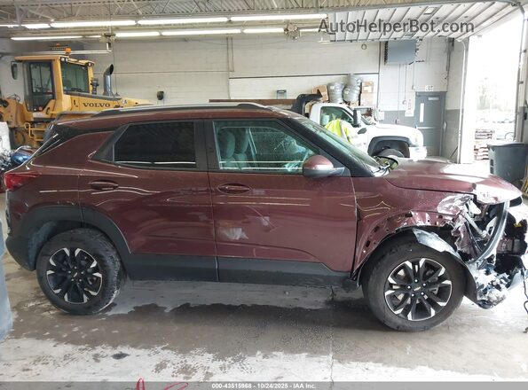 KL79MRSL2NB128529 2022 CHEVROLET TRAILBLAZER Red Widok wnętrza z tyłu