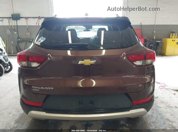 KL79MRSL2NB128529 2022 CHEVROLET TRAILBLAZER Red 