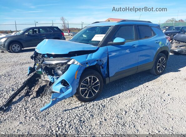 KL79MRSL4RB036084 2024 CHEVROLET TRAILBLAZER Blue Front left