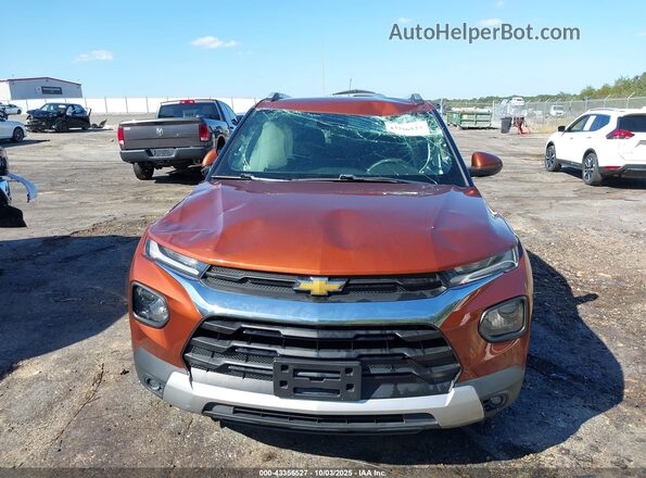 KL79MRSL6MB002057 2021 CHEVROLET TRAILBLAZER Orange Սարքավորումների վահանակի տեսք