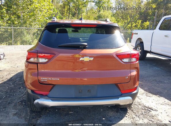KL79MRSL6MB002057 2021 CHEVROLET TRAILBLAZER Orange 