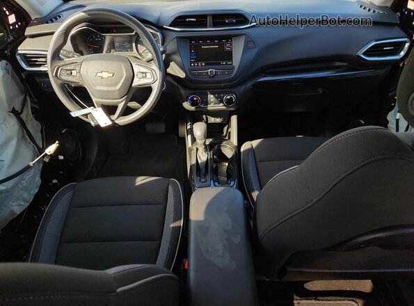 KL79MRSLXMB169067 2021 CHEVROLET TRAILBLAZER Black Вид панелі приладів