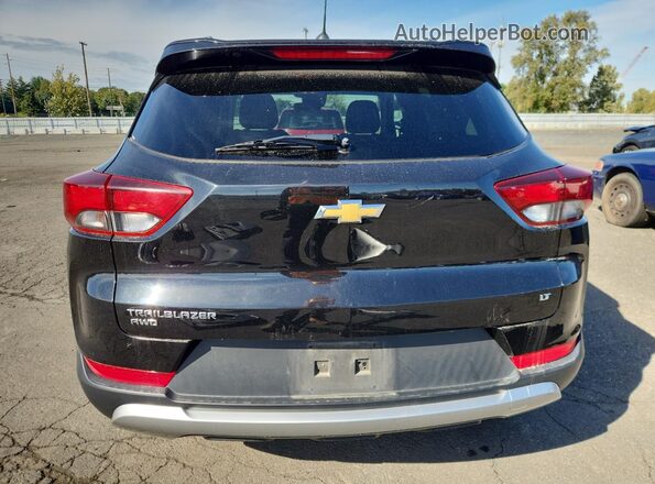 KL79MRSLXMB169067 2021 CHEVROLET TRAILBLAZER Black Вид ззаду