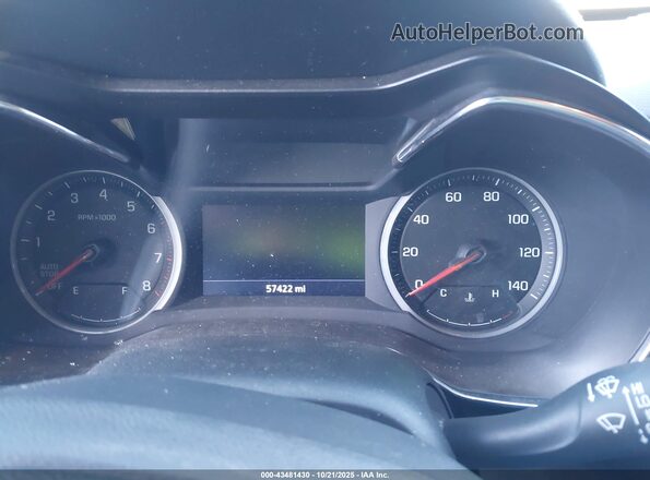 KL79MSSL4MB014571 2021 CHEVROLET TRAILBLAZER Black უკანა სავარძლების ხედი