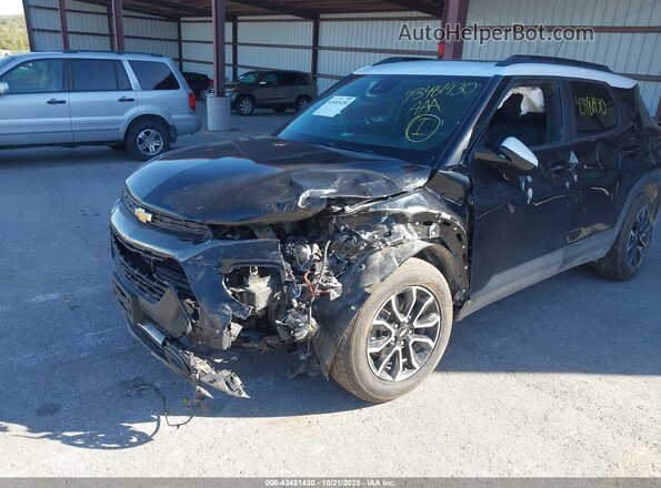 KL79MSSL4MB014571 2021 CHEVROLET TRAILBLAZER Black წინა ხედი