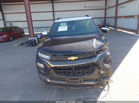 KL79MSSL4MB014571 2021 CHEVROLET TRAILBLAZER Black ხელსაწყოთა პანელის ხედი